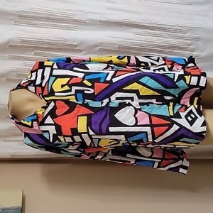 Big Dart Red Yellow Button Down! NWT!